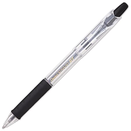 Inkinjection Pentel R S V P Rt Black Retractable Ball Point Pen Medium IN3493104